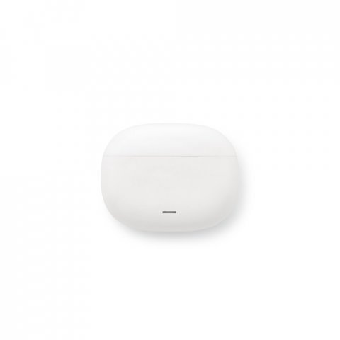 PASCAL. Fone de ouvido wireless com autonomia de 6h, em ABS 100% reciclado - Branco