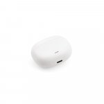 PASCAL. Fone de ouvido wireless com autonomia de 6h, em ABS 100% reciclado - Branco