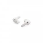 PASCAL. Fone de ouvido wireless com autonomia de 6h, em ABS 100% reciclado - Branco