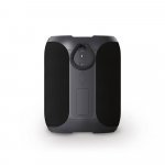 AVICENNA. Caixa de som &agrave; prova de &aacute;gua (IPX6), em ABS 100% reciclado (2.600 mAh) - Preto