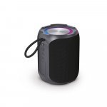 AVICENNA. Caixa de som &agrave; prova de &aacute;gua (IPX6), em ABS 100% reciclado (2.600 mAh) - Preto