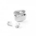 CAUBY. Fones de ouvido wireless em ABS 100% reciclado, com ANC e autonomia de 7h - Branco