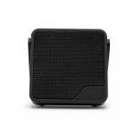 DIPSTER. Coluna port&aacute;til com prote&ccedil;&atilde;o &agrave; prova d'&aacute;gua (IPX7) e autonomia de 11h (1.800 mAh), em ABS 100% reciclado - Preto