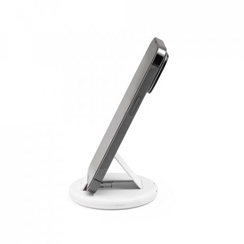 SYSTROM. Conjunto cabo e adaptadores de carregamento super-r&aacute;pido, em ABS 100% reciclado - Branco