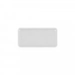 LEAKEY 20. Bateria port&aacute;til em ABS 100% reciclado (20.000 mAh) - Branco