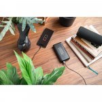 LEAKEY 20. Bateria port&aacute;til em ABS 100% reciclado (20.000 mAh)