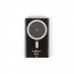 WRIGHT 10. Bateria port&aacute;til magn&eacute;tica com carregamento super-r&aacute;pido em alum&iacute;nio reciclado e ABS reciclado (10.000 mAh) - Preto