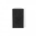WRIGHT 10. Bateria port&aacute;til magn&eacute;tica com carregamento super-r&aacute;pido em alum&iacute;nio reciclado e ABS reciclado (10.000 mAh) - Preto