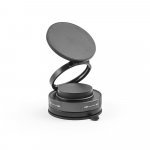 KEPLER. Suporte magn&eacute;tico para celular com sistema de fixa&ccedil;&atilde;o em v&aacute;cuo para superf&iacute;cies lisas e n&atilde;o lisas (rota&ccedil;&atilde;o de 360&ordm;) - Preto