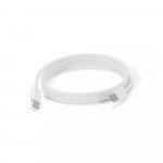 JEMISON. Cabo simples USB-C para USB-C com cord&atilde;o entrela&ccedil;ado (60W) - Branco