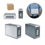 JOUNCER. Caixa de som com microfone e autonomia de 7h (5.200 mAh), em ABS 100% reciclado