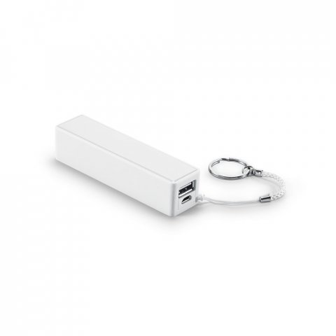 BIT 1.6. Bateria port&aacute;til em ABS (1.600 mAh) - Branco