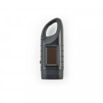 SOLARKY. Lanterna compacta de 0.5 W em ABS, com 3 LEDs brancos com 90 lumens - Preto