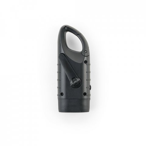 SOLARKY. Lanterna compacta de 0.5 W em ABS, com 3 LEDs brancos com 90 lumens - Preto