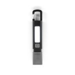 WIGGINS. Lanterna em ABS, com luz LED 2 W (53 l&uacute;mens) na parte frontal e luz COB (53 l&uacute;mens) na parte superior - Preto