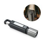 WIGGINS. Lanterna em ABS, com luz LED 2 W (53 l&uacute;mens) na parte frontal e luz COB (53 l&uacute;mens) na parte superior