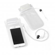 EGEU. Bolsa para celular em PVC resistente &agrave; &aacute;gua