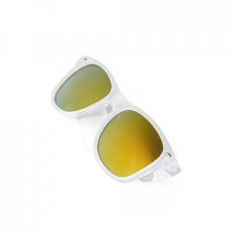 MEKONG. &Oacute;culos de sol em PC com arma&ccedil;&atilde;o transl&uacute;cida - Amarelo escuro