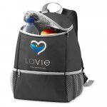 JAIPUR. Cooler. Mochila t&eacute;rmica em 600D 9 L - Preto