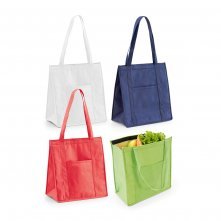 ROTTERDAM. Cooler. Sacola t&eacute;rmica em non-woven (80 g/m&sup2;) 10 L