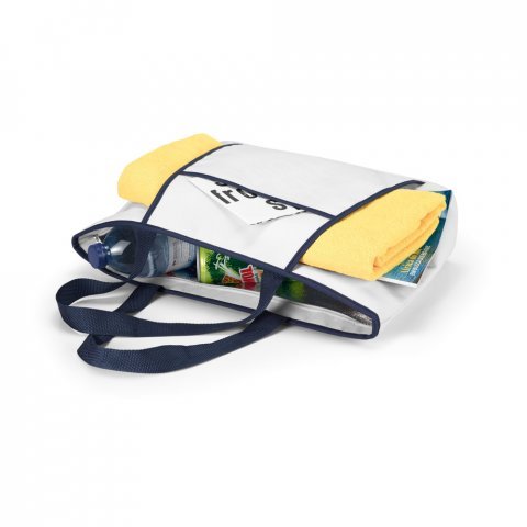 LOLLA. Cooler. Sacola t&eacute;rmica em 600D 14 L - Azul