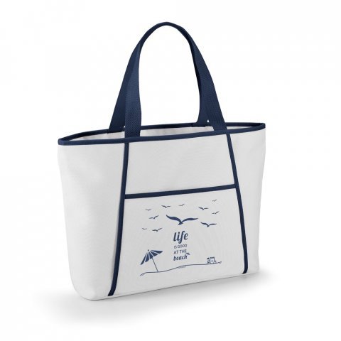 LOLLA. Cooler. Sacola t&eacute;rmica em 600D 14 L - Azul