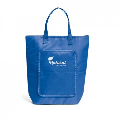 MAYFAIR. Sacola t&eacute;rmica dobr&aacute;vel 16 L - Azul royal