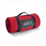 THORPE. Manta em tecido polar (180 g/m&sup2;) com al&ccedil;a remov&iacute;vel - Vermelho
