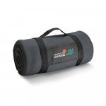 THORPE. Manta em tecido polar (180 g/m&sup2;) com al&ccedil;a remov&iacute;vel - Cinza escuro