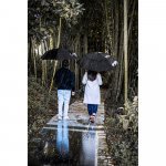 GAVIN. Guarda-chuva de 27.5'' em poli&eacute;ster 100% reciclado pongee 190T com abertura autom&aacute;tica