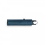 ARON. Guarda-chuva, dobr&aacute;vel, de 21'' em poli&eacute;ster 100% reciclado pongee 190T - Azul