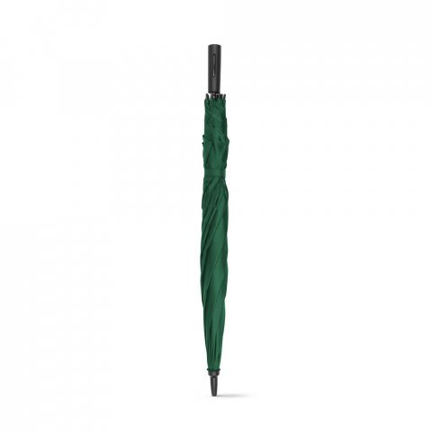FELIPE. Guarda-chuva em pongee 190T com abertura autom&aacute;tica - Verde escuro
