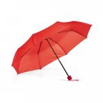 MARIA. Guarda-chuva, dobr&aacute;vel, em poli&eacute;ster 190T - Vermelho