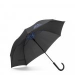 ALBERTA. Guarda-chuva em pongee 190T com abertura autom&aacute;tica - Azul royal