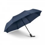 STELLA. Guarda-chuva, dobr&aacute;vel, em pongee 190T com abertura e fecho autom&aacute;tico - Azul