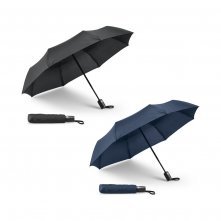 STELLA. Guarda-chuva, dobr&aacute;vel, em pongee 190T com abertura e fecho autom&aacute;tico