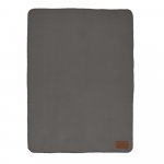 COZY. Manta em tecido polar, 100% poli&eacute;ster reciclado (100% rPET) (140 g/m&sup2;) - Cinza escuro