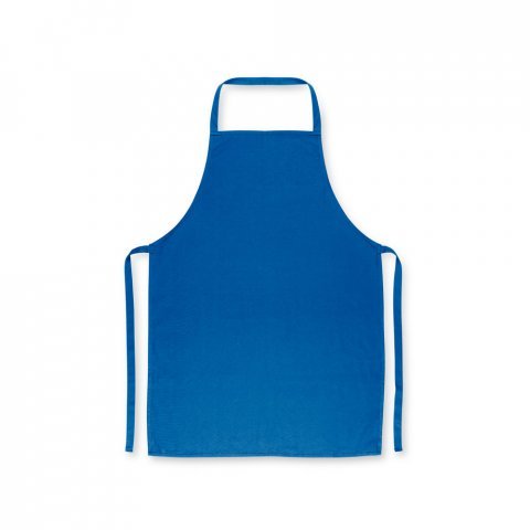 CUMIN. Avental de algod&atilde;o sarjado (180 g/m&sup2;) - Azul royal