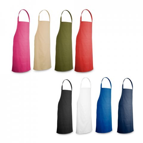 CUMIN. Avental de algod&atilde;o sarjado (180 g/m&sup2;)