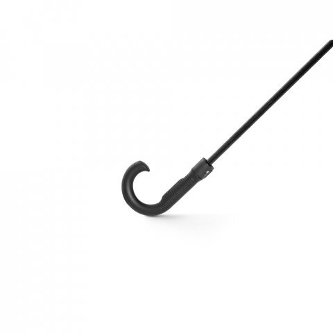 FINNLEY. Guarda-chuva de 27" em poli&eacute;ster 100% reciclado pongee 190T &agrave; prova de vento - Preto