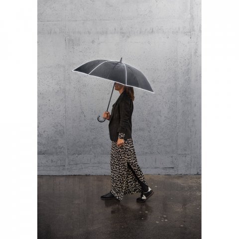 FINNLEY. Guarda-chuva de 27" em poli&eacute;ster 100% reciclado pongee 190T &agrave; prova de vento