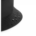 MASON. Panam&aacute; em poli&eacute;ster 100% reciclado - Preto