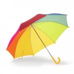 OLIVIA. Guarda-chuva colorido para crian&ccedil;a de 19" em poli&eacute;ster 190T - Sortido