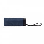 EMMA. Mini guarda-chuva compacto de 19&rdquo; em pongee 190T - Azul