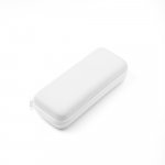 EMMA. Mini guarda-chuva compacto de 19&rdquo; em pongee 190T - Branco