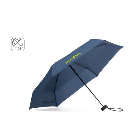 EMMA. Mini guarda-chuva compacto de 19&rdquo; em pongee 190T