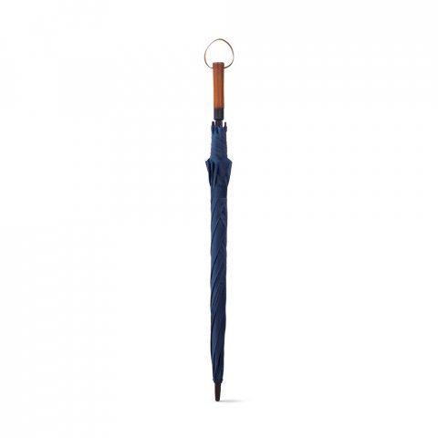 MATEO. Guarda-chuva de gigante (30") em pongee, ideal para enfrentar condi&ccedil;&otilde;es clim&aacute;ticas adversas - Azul