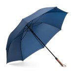 MATEO. Guarda-chuva de gigante (30") em pongee, ideal para enfrentar condi&ccedil;&otilde;es clim&aacute;ticas adversas - Azul