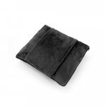 SNUGGY. Manta 3 em 1 em tecido polar (220 g/m&sup2;) ideal para viagens - Preto