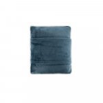 SNUGGY. Manta 3 em 1 em tecido polar (220 g/m&sup2;) ideal para viagens - Azul